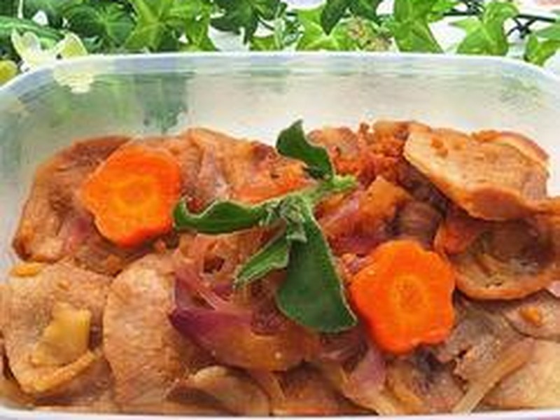 生姜烧便当（日式料理）