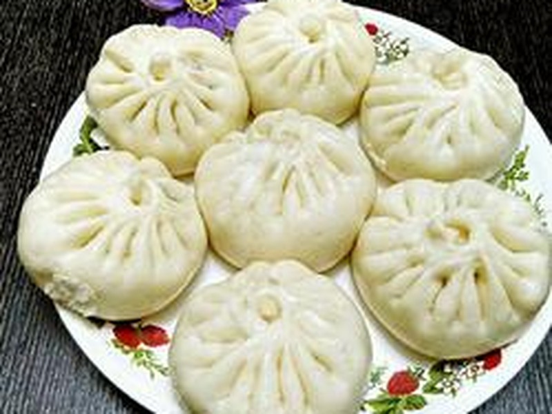 茄子馅包子