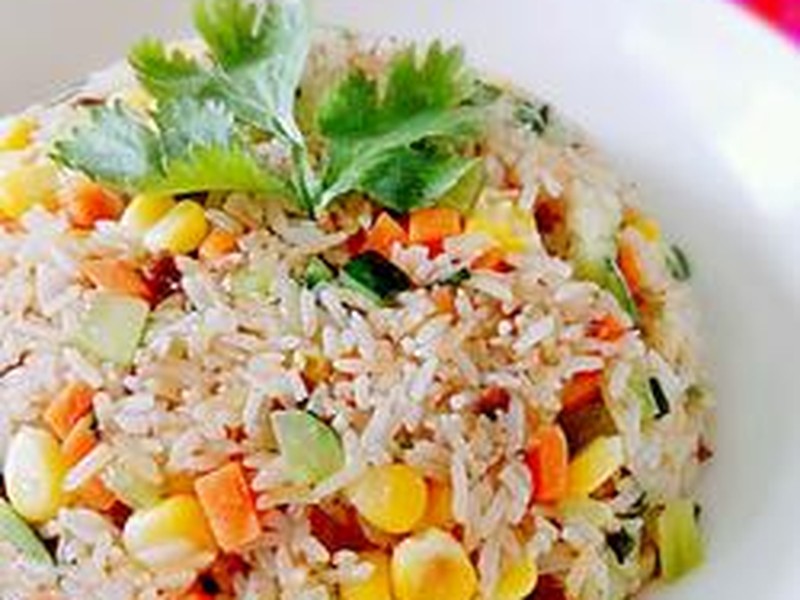 三丁炒米饭