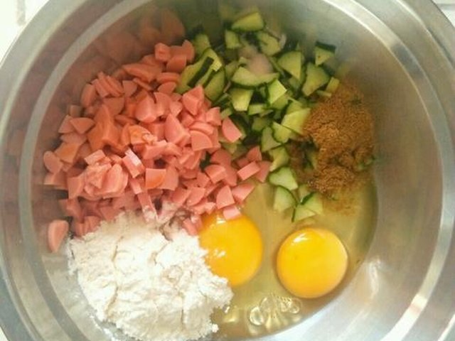 【香煎面条】步骤2