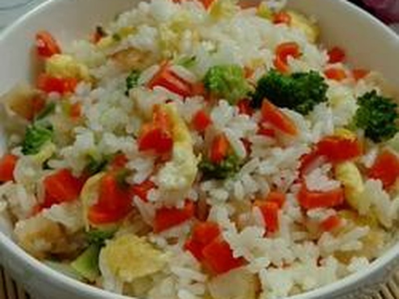 五彩缤纷蛋炒饭