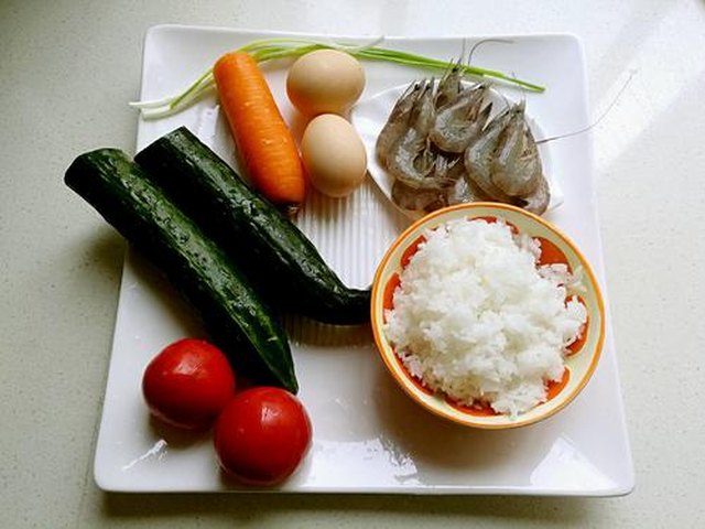 【虾仁炒饭】步骤1