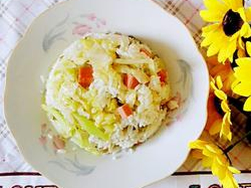泡菜拌饭