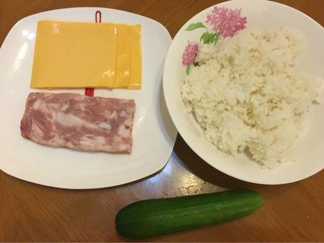 【芝士培根饭团】步骤1