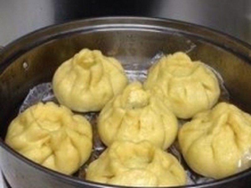 玉米发面素包