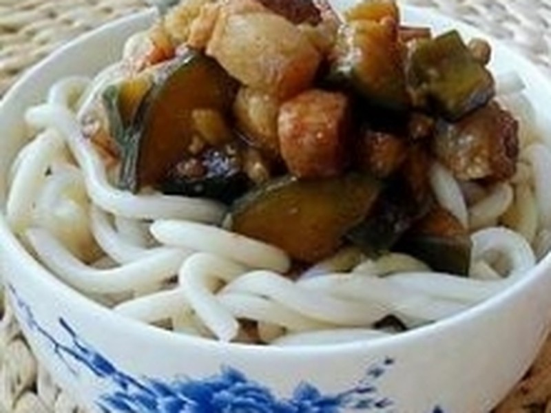 茄子卤面