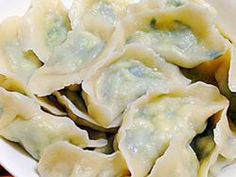 南瓜鸡蛋馅儿水饺