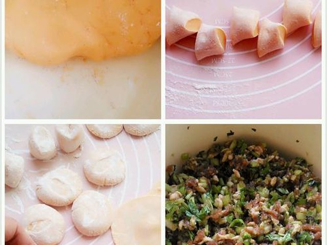 【胡萝卜皮猪肉芹菜水饺】步骤3