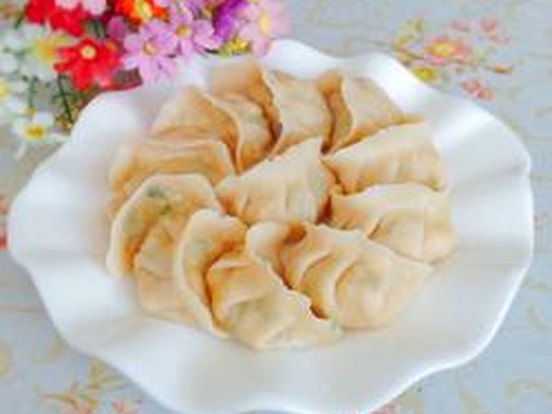 豆腐香菜水饺