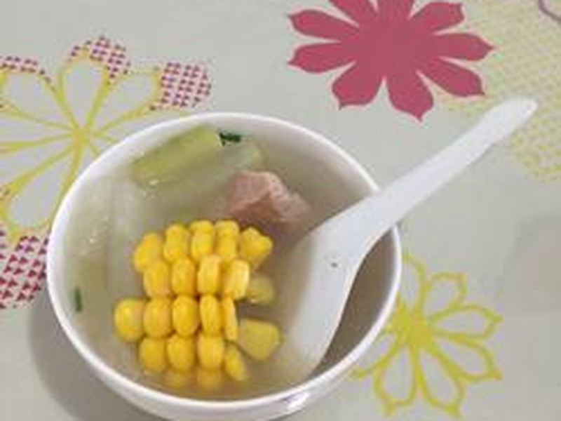 冬瓜玉米排骨湯