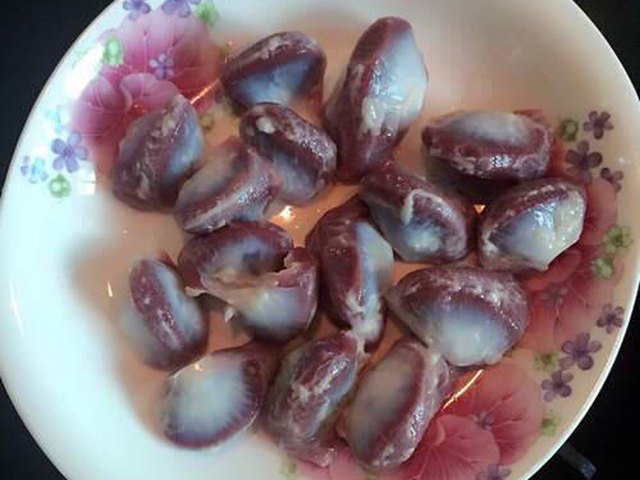 【白灼鸡肾】步骤1