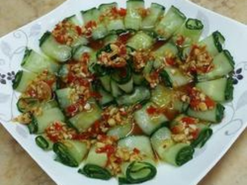 蒜泥黄瓜