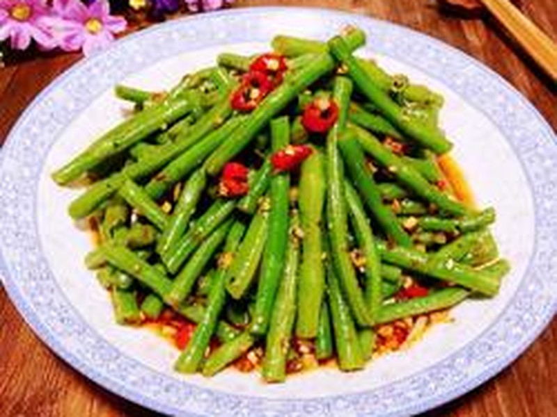 凉拌酸辣豆角