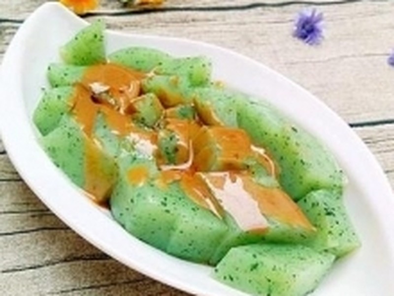 菜汁凉粉