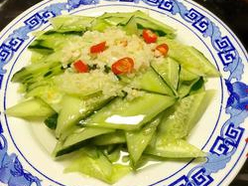 蒜泥黄瓜
