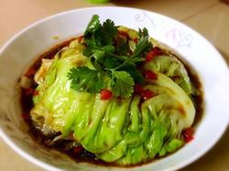 炝拌圆白菜