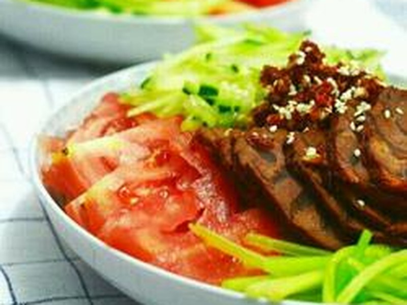 豪华版凉面