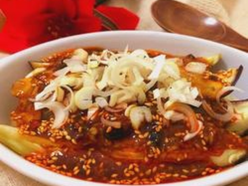 蚝油淋茄子