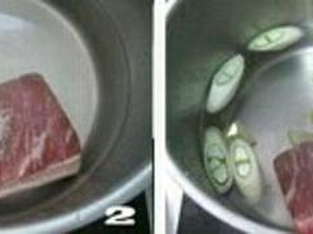 【蒜泥白肉】步骤2