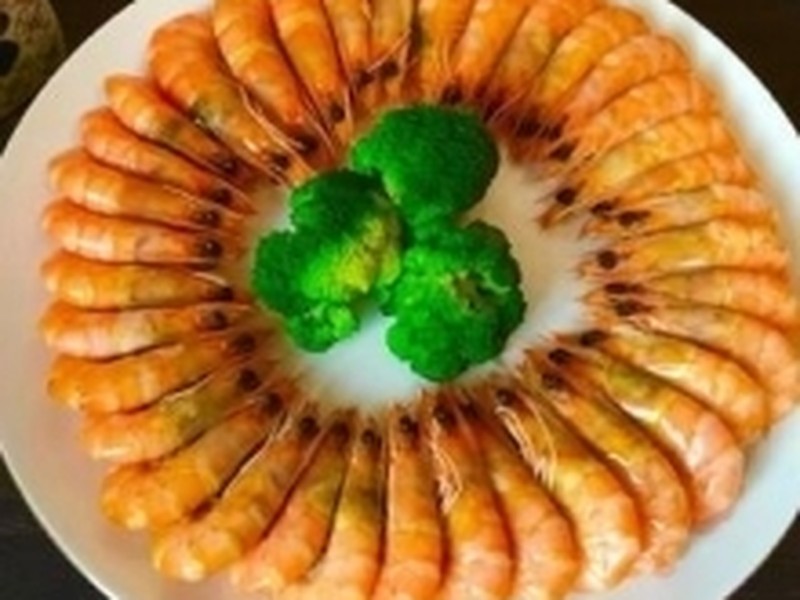 白灼基围虾