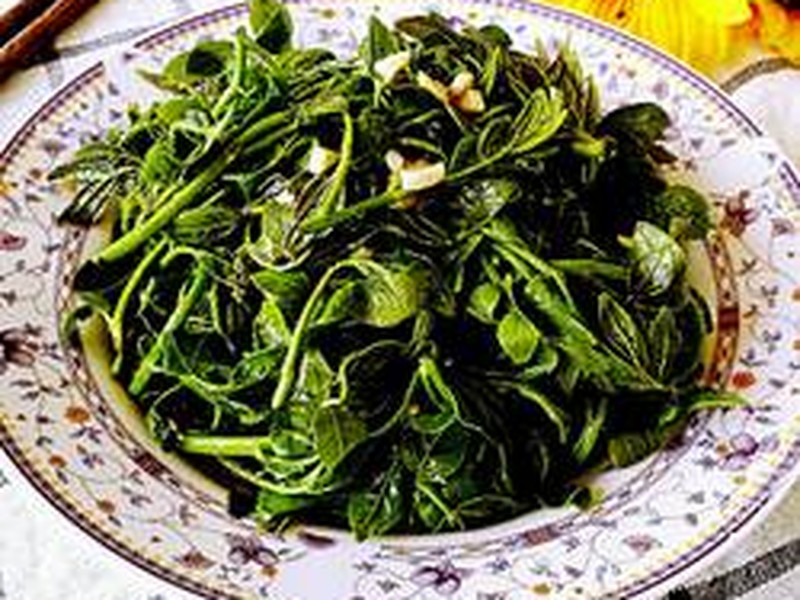 凉拌花椒芽