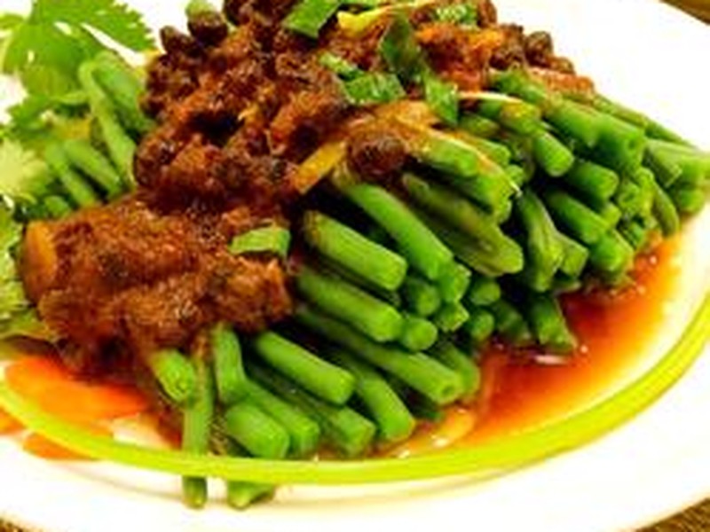 豆豉麻酱豇豆角