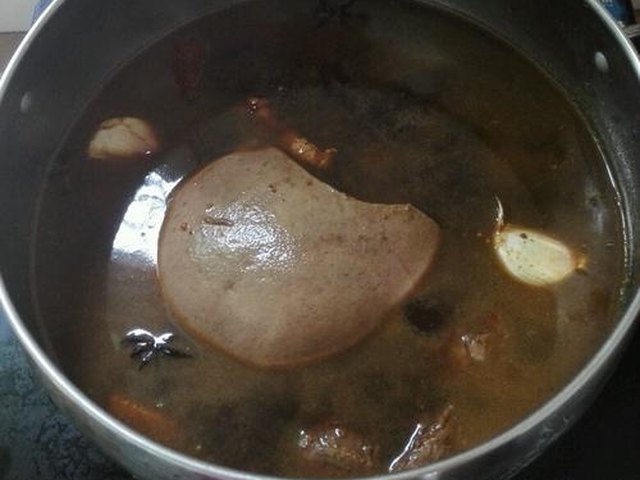 【香卤猪肝】步骤3