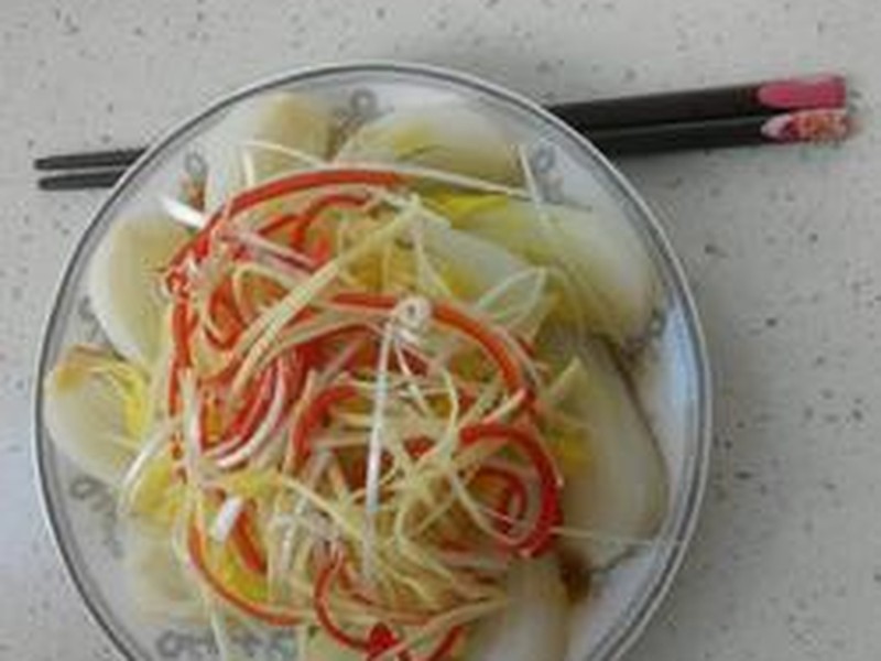 油淋娃娃菜