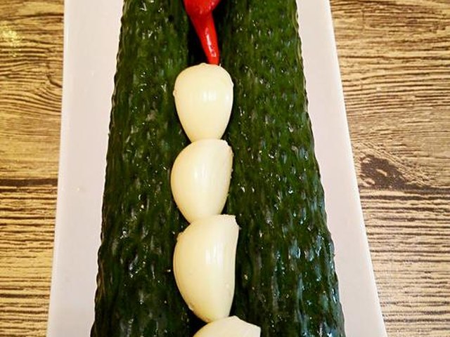【蒜片黄瓜】步骤1
