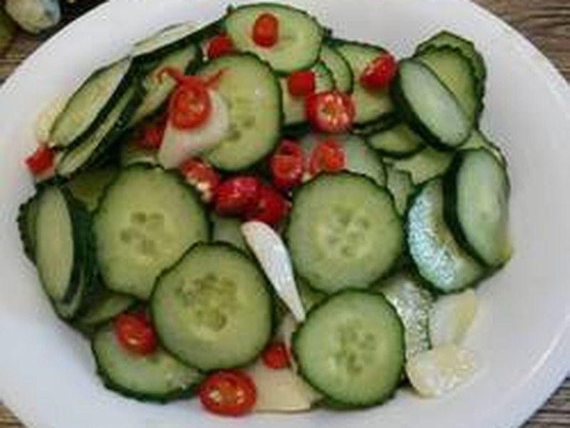 蒜片黄瓜