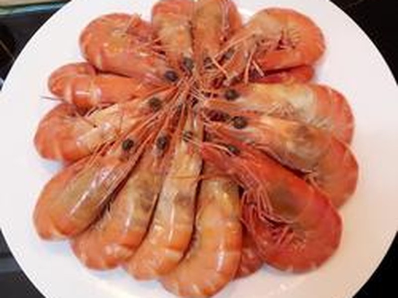 白灼九节虾