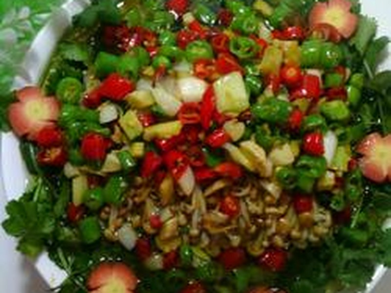 凉拌金针菇