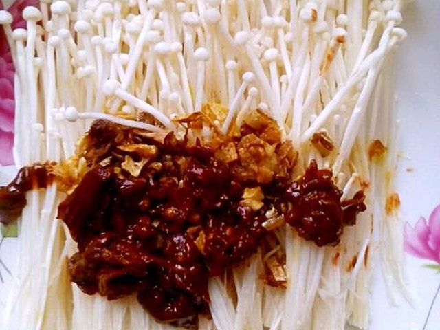 【蒜蓉金针菇】步骤3