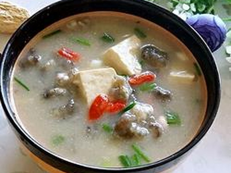 牡蛎豆腐汤