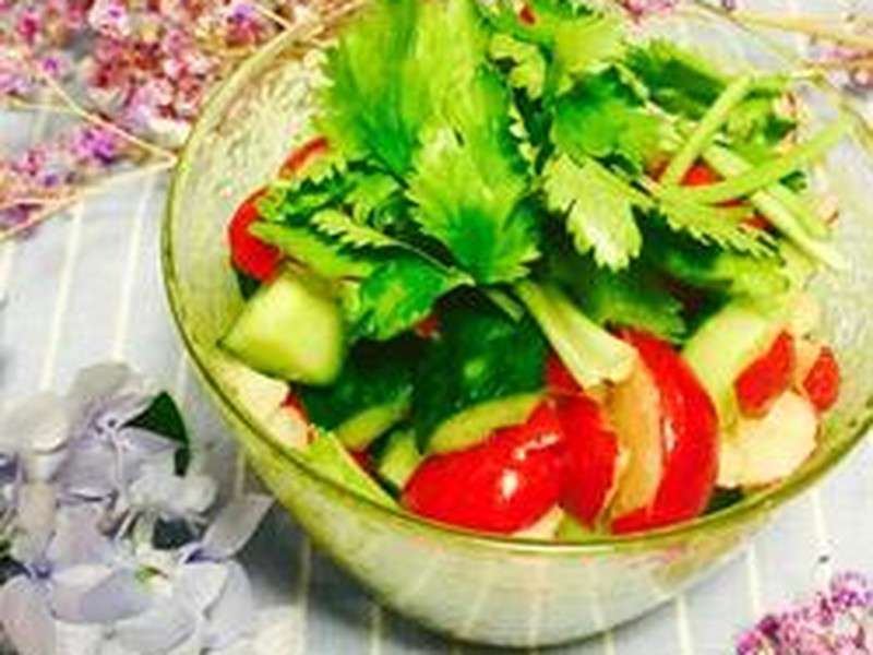 糖醋萝卜拌黄瓜
