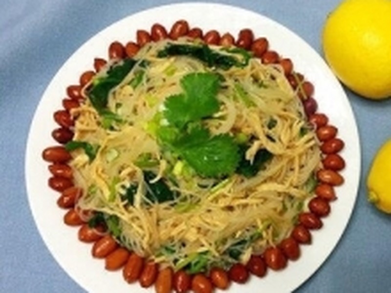 手撕鸡丝爽口菜