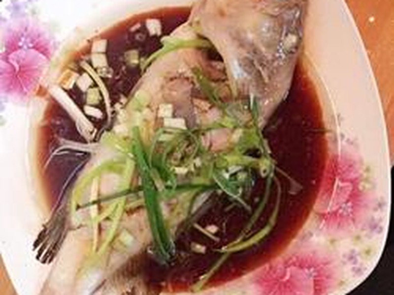 清蒸黄斑鱼