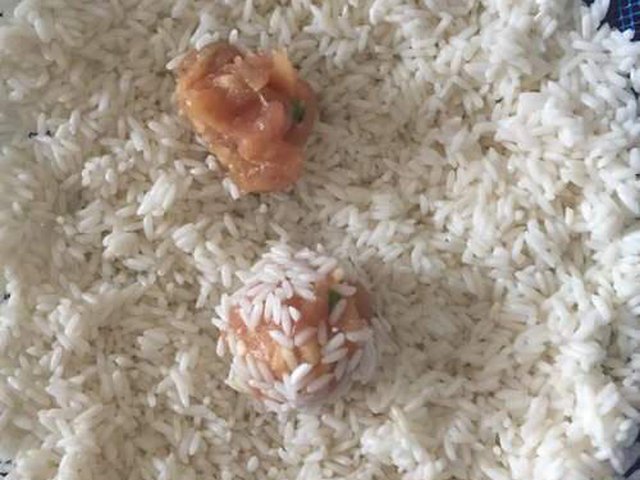 【＃乐享陶瓷＃糯米肉丸子】步骤4
