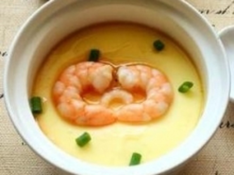 虾仁鸡蛋羹