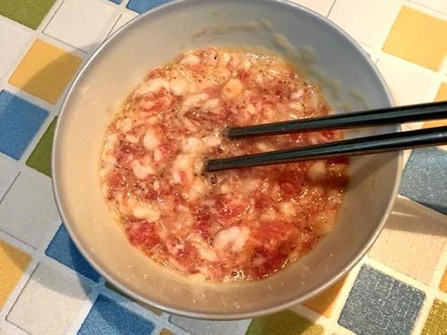 【日本豆腐肉末蒸蛋】步骤2