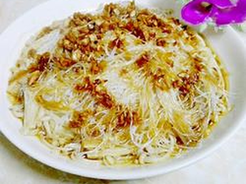 金针菇蒸粉丝