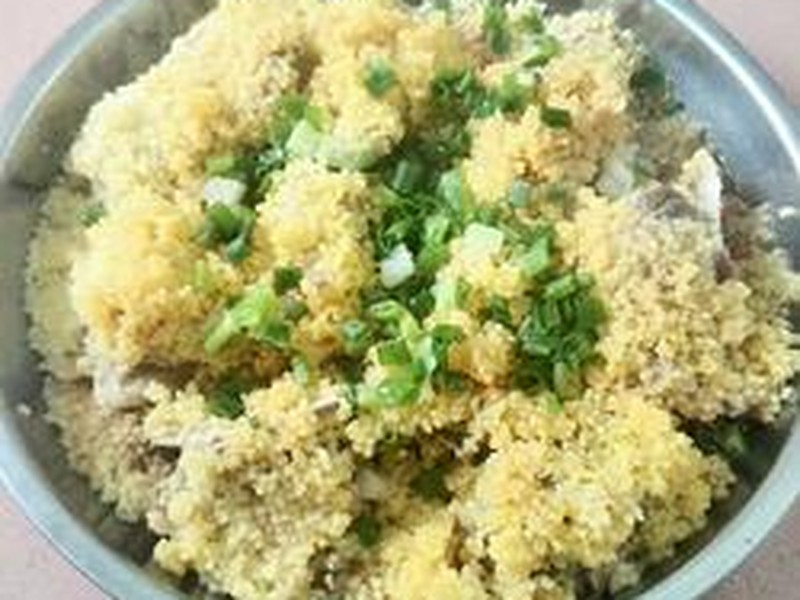 小米蒸排骨