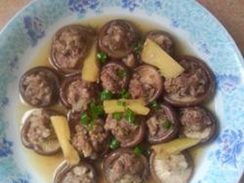 清蒸香菇肉丸子