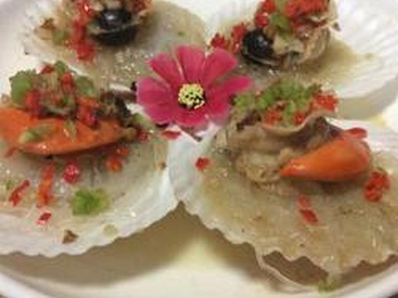 蒜蓉粉丝蒸扇贝