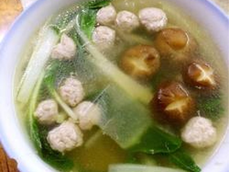 丸子蔬菜汤
