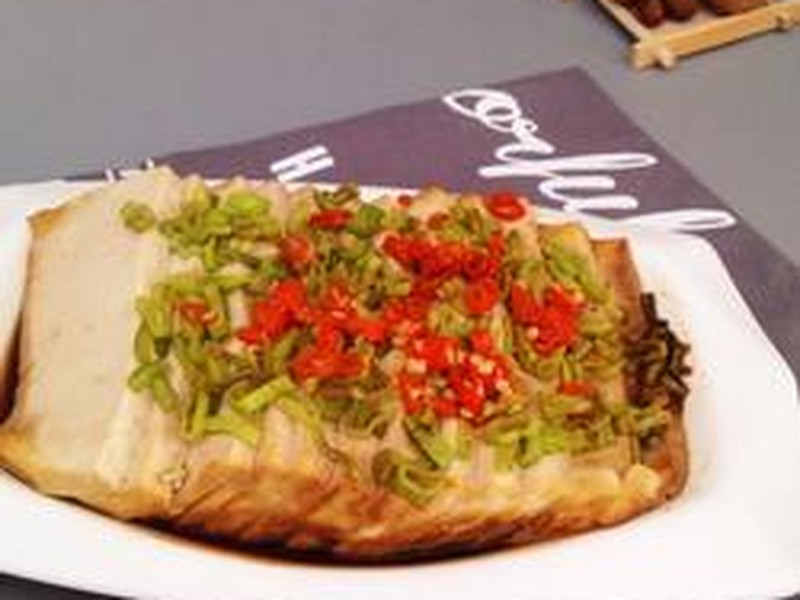 微波炉蒸豆腐