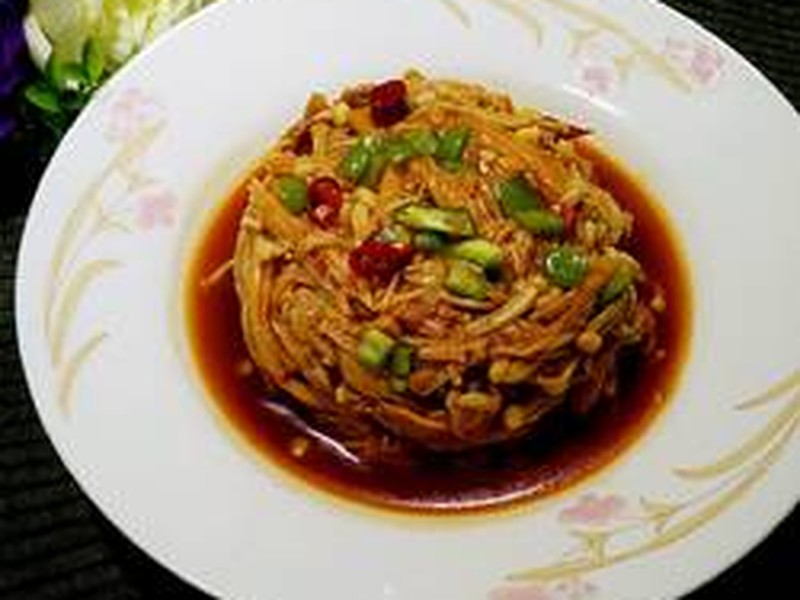 蒸金针菇