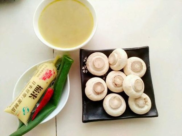【口菇豆腐盅】步骤1