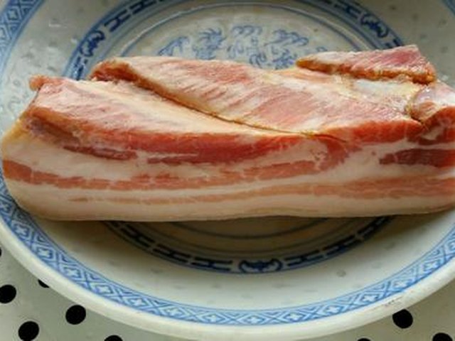 【金瓜蒸咸肉】步骤2