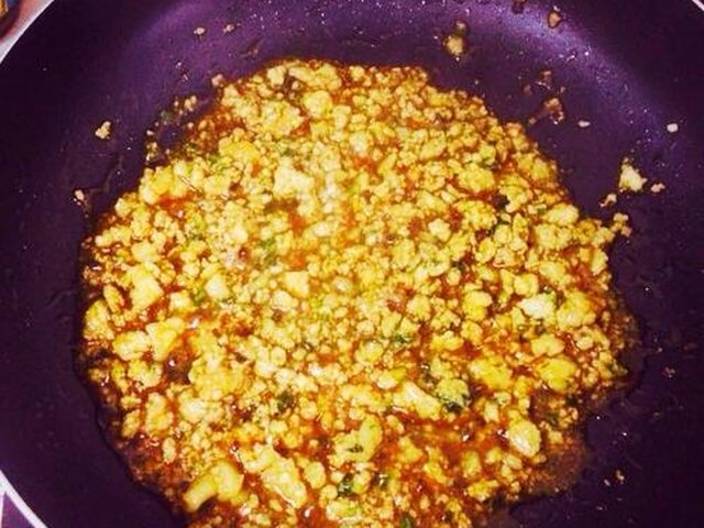 【肉沫蒸豆腐】步骤4